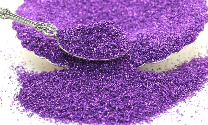 Violet German Glass Glitter