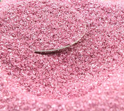 Pastel Rose German Glass Glitter