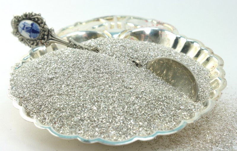 Silver German Glass Glitter