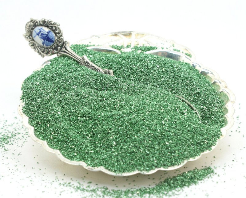 Forest Green German Glass Glitter